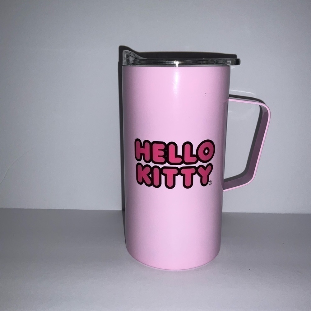 Pink Hello Kitty metal Tumblr with handle - Picture 5 of 8